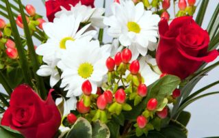 Sympathy Flowers can be found at Maher's Florist