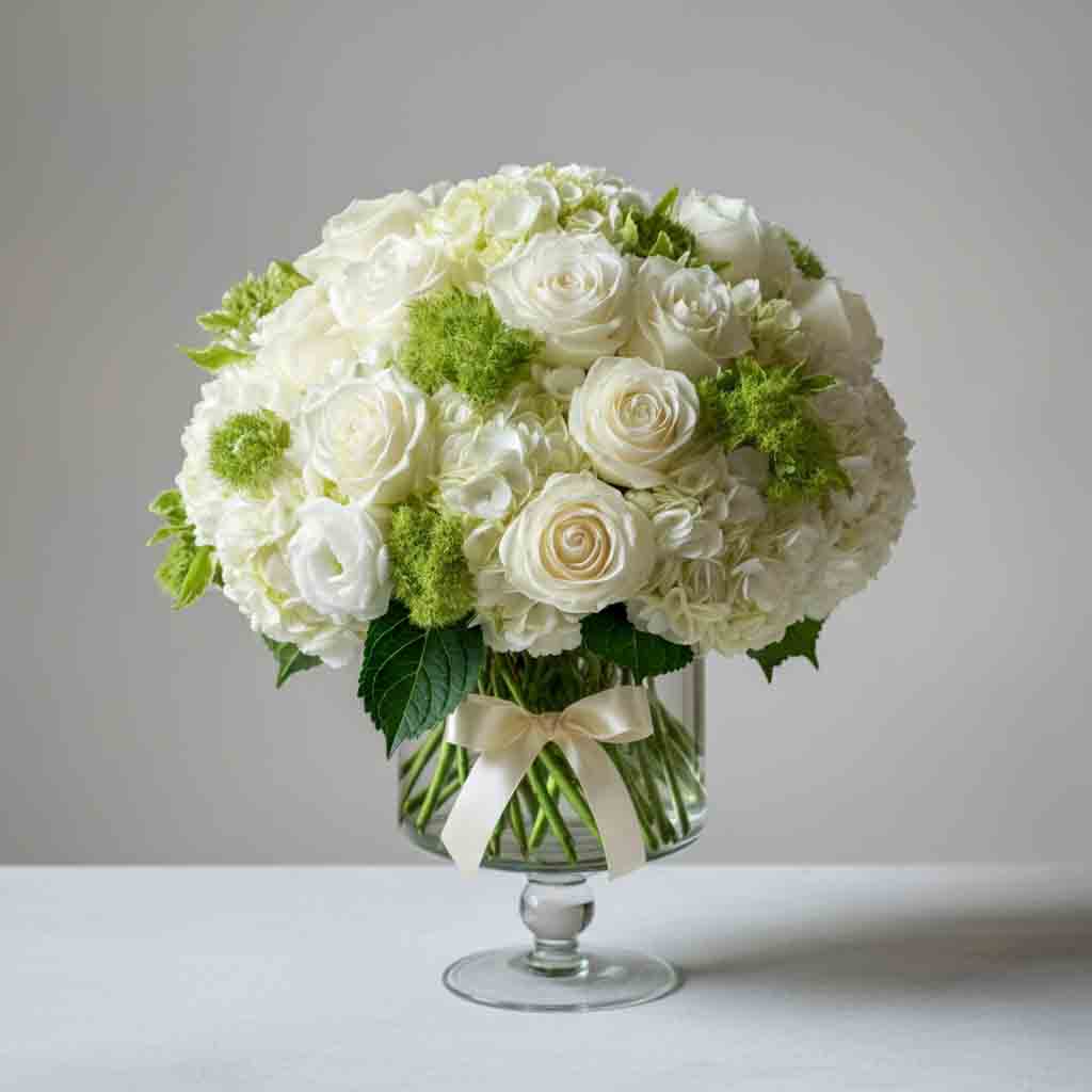 Festive Summer Birthday Flower Arrangement