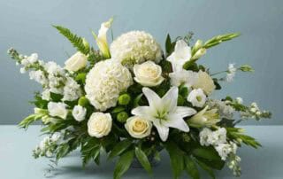 Elegant Sympathy Flower Arrangement