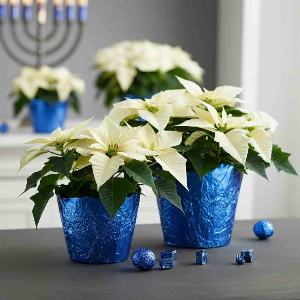 Hanukkah Flowers in Pasadena Maryland