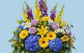 Sympathy Flower Basket